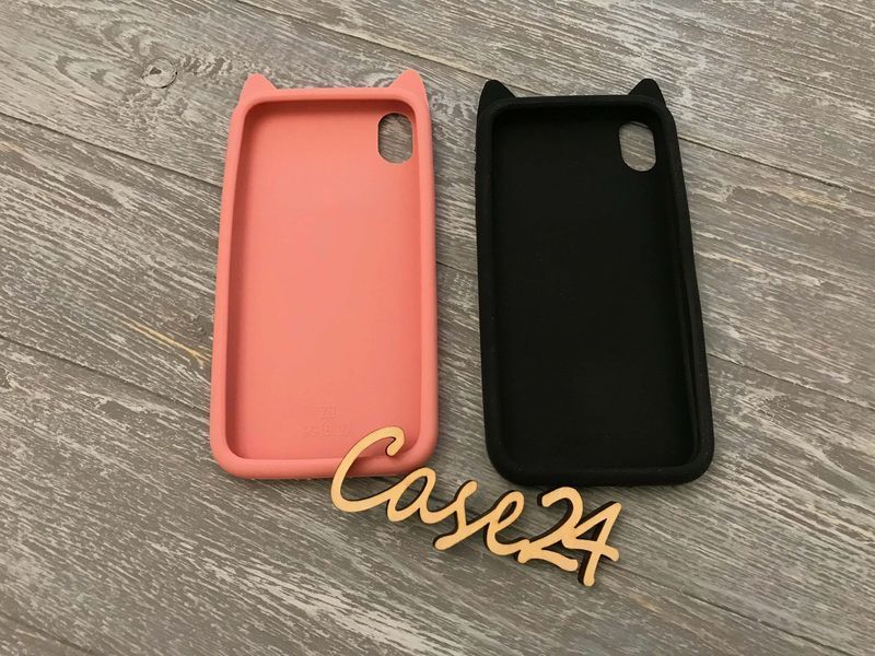 Гумовий 3D чохол для iPhone XR Усики (на айфон xr) 016098 фото