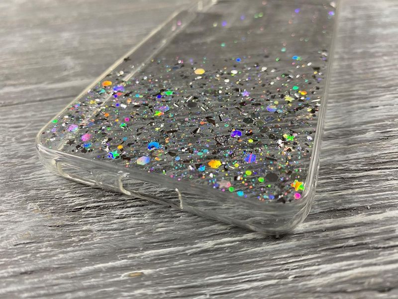 TPU чехол Star Glitter для Samsung Galaxy S21 Plus прозрачный 083465 фото