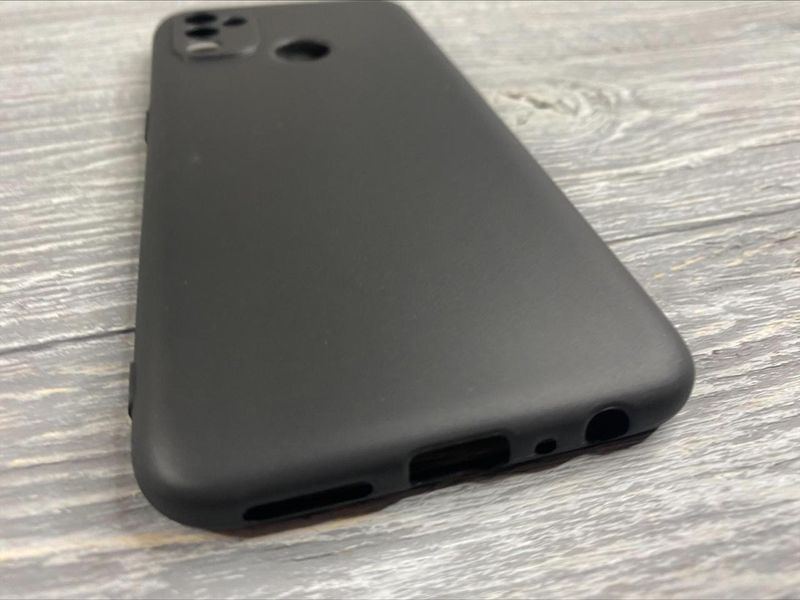 TPU чехол чорний матовий на OnePlus Nord N100 (ванплас норд н100) 084380 фото