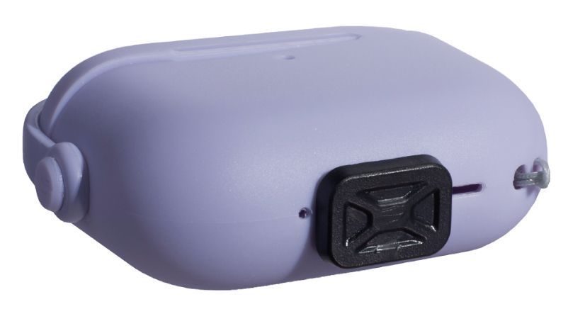 Силиконовый чехол Fashion Pods с карабином для AirPods Pro 3 / Color Purple 204173 фото