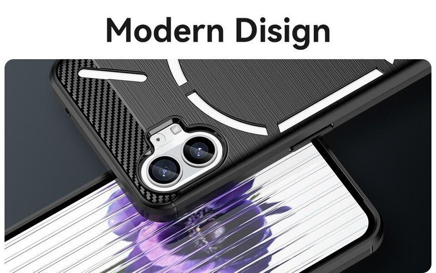 TPU чохол накладка Urban для Nothing Phone 1 / червоний 090085 фото