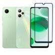 Защитное стекло для Realme C30 / черный