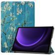 Чохол книжка Crazy Horse для Samsung Galaxy Tab S9 FE (10.9") / sakura