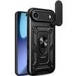 PC + TPU чохол Camshield Armor для iPhone 17 Air / чорний 100645 фото