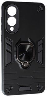 PC + TPU чехол New Transformer для Samsung Galaxy S25 Edge / черный 203691 фото