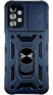 PC + TPU чохол Armor Camshield для Samsung Galaxy A13 (4G) / синій 085917 фото