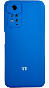 Чехол Soft touch для Xiaomi Redmi Note 11 / синий 089277 фото