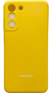 Чохол Soft touch для Samsung Galaxy S21 FE / жовтий 086108 фото