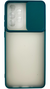 Чохол для TOTU Slide Camera для Samsung Galaxy A53 5G (самсунг а53 5ж) темно-зелений 085719 фото