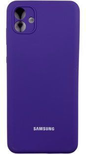 Чехол Soft touch для Samsung Galaxy A04 / фиолетовый 087702 фото