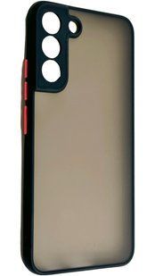 TPU чохол накладка Matte Color Case для Samsung Galaxy S22 Plus чорний 092188 фото