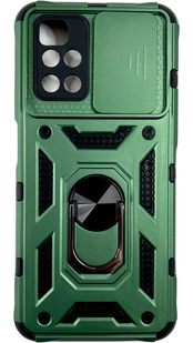 PC + TPU чохол Camshield armor для Xiaomi Redmi 10 / зелений 085380 фото