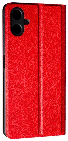 Шкіряний чохол книжка Fibra case на Samsung Galaxy A07 (A075) / red 203878 фото
