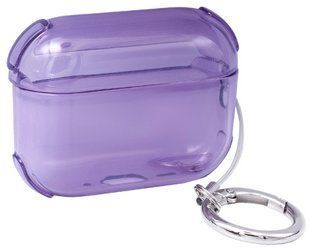 Силиконовый чехол Fashion Pods с карабином для AirPods Pro 3 / Color Case Violet 204174 фото