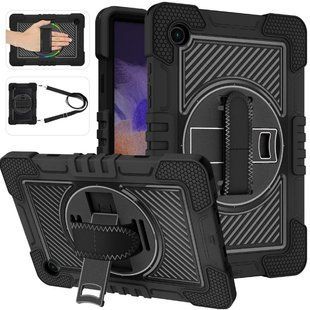 PC + TPU чохол Carbon Armor Tablet на планшет Samsung Galaxy Tab A11 Plus (11") / чорний 100606 фото