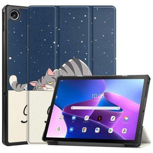 Чохол книжка Crazy Horse для Lenovo Tab M10 Plus (3rd Gen) 10.61" / good night 093280 фото