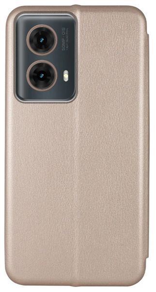 Чехол книжка Elegant book для Motorola G85 (5G) / золотистый 202518 фото