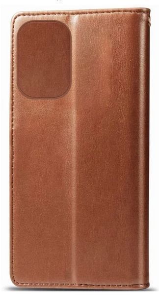 Шкіряний чохол книжка Galant Book для Motorola G05 / коричневий 202672 фото