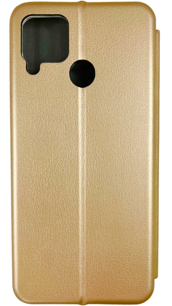 Чохол книжка Elegant для Realme C25s (на реалі ц25c) золотистий 85431 фото