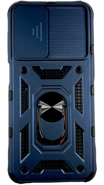 PC + TPU чохол Armor Camshield для Samsung Galaxy A13 (4G) / синій 085917 фото