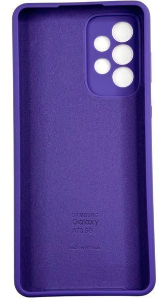 Чехол Soft touch для Samsung Galaxy A73 (5G) / фиолетовый 095423 фото