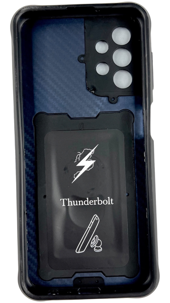 PC + TPU чохол Armor Camshield для Samsung Galaxy A13 (4G) / синій 085917 фото