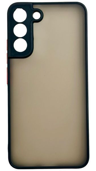 TPU чохол накладка Matte Color Case для Samsung Galaxy S22 Plus чорний 092188 фото