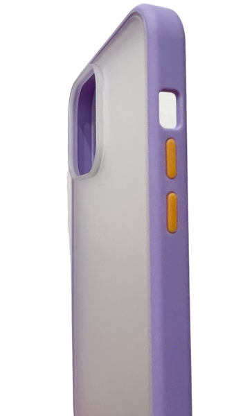 TPU чохол Matte Color Case (TPU) на iPhone 14 Pro Max (на айфон 14 про макс) фіолетовий 086257 фото