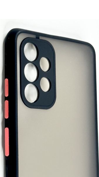 TPU чохол накладка Matte Color Case для Samsung Galaxy A33 чорний 092488 фото