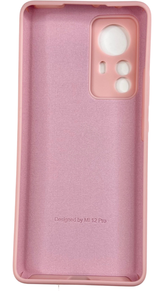 Чехол Soft touch для Xiaomi 12 Pro / розовый 088278 фото
