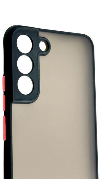 TPU чохол накладка Matte Color Case для Samsung Galaxy S22 Plus чорний 092188 фото