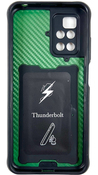 PC + TPU чохол Camshield armor для Xiaomi Redmi 10 / зелений 085380 фото