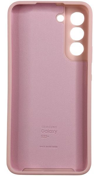 Чехол Soft touch для Samsung Galaxy S22 Plus розовый 095373 фото