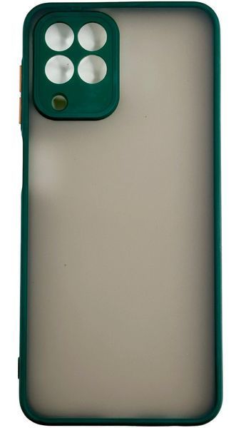 TPU чохол накладка Matte Color Case для Samsung Galaxy M33 темно-зелений 092338 фото
