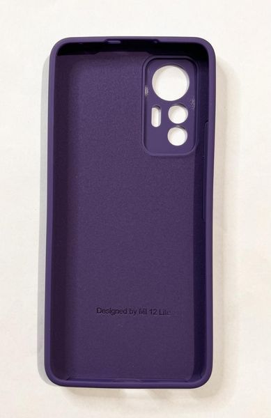 Чохол Soft touch для Xiaomi 12 Lite / фіолетовий 087599 фото