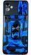 PC + TPU чехол Camo для Samsung Galaxy A04 (на самсунг а04) синий 087105 фото 1