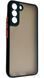 TPU чохол накладка Matte Color Case для Samsung Galaxy S22 Plus чорний 092188 фото 1