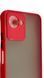 TPU чохол накладка Matte Color Case для Realme C30 червоний 092638 фото 2