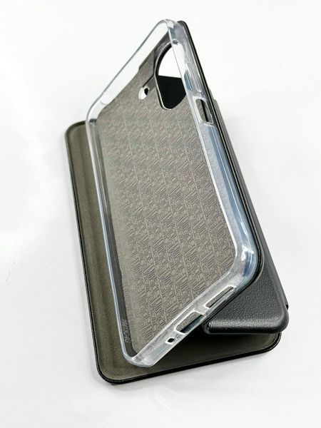 Чехол книжка Elegant book для Xiaomi Redmi 13C / черный 095898 фото