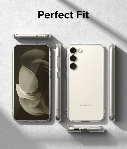 Ультратонкий чехол для Samsung Galaxy A24 прозрачный 088878 фото