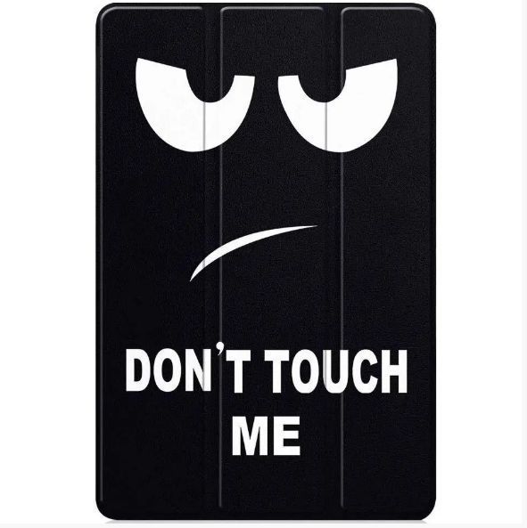 Чехол книжка Crazy Horse на планшет Lenovo Tab K11 2024 (11") / dont touch me 200911 фото
