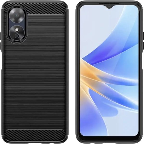 TPU чохол накладка Urban для OPPO A17 / чорний 087507 фото