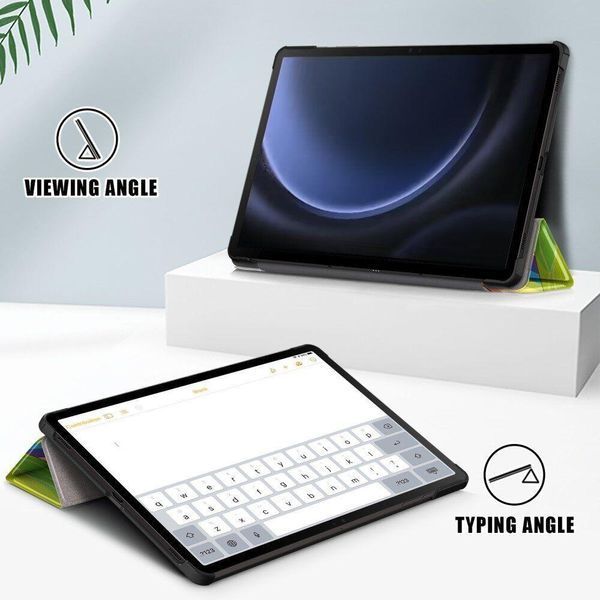 Чохол книжка Crazy Horse для Samsung Galaxy Tab S9 FE (10.9") / sakura 093941 фото