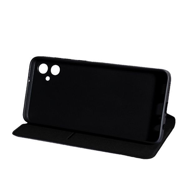 Чехол книжка Fibra case на Samsung Galaxy A05 черный 094369 фото
