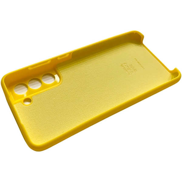 Чохол Soft touch для Samsung Galaxy S21 FE / жовтий 086108 фото