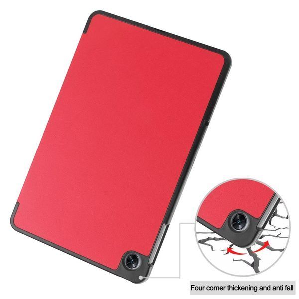 Шкіряний чохол-книжка Crazy Horse для Oppo Pad Air червоний 090031 фото