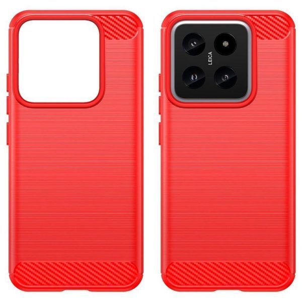 TPU чохол накладка Urban для Xiaomi 14 / червоний 095500 фото