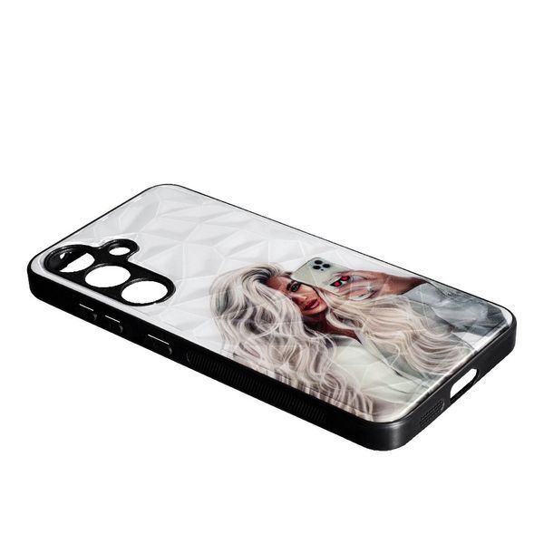 Чохол накладка Prisma Ladies для Samsung Galaxy S24 Girl with Phone 096169 фото