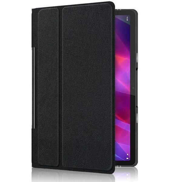Шкіряний чохол книжка Crazy Horse для Lenovo Yoga Tab 11 чорний 093956 фото