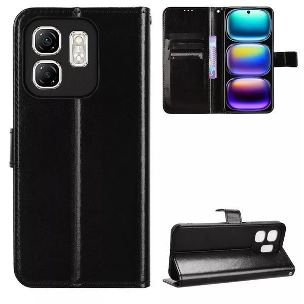 Чехол книжка Book case для Infinix Hot 50i / черный 097889 фото